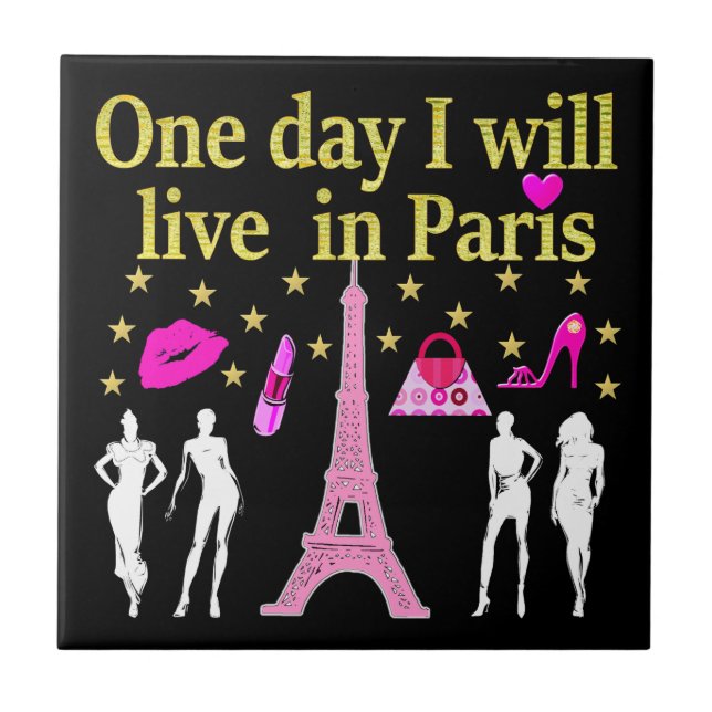 UM DIA VOU VIVER EM PARIS (Frente)