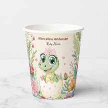 Um Dinossauro Bonito Está A Caminho De Chá de fral