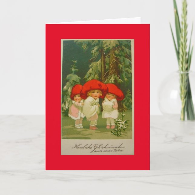 Um doce cartão de Natal! (Frente)