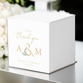 Um doce obrigado! Caixa de Ampersand do Eucalyptus