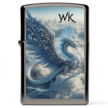Um Dragão Incrível Cercado por Nuvens