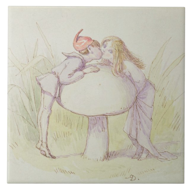 Um duende e uma fada (Frente)