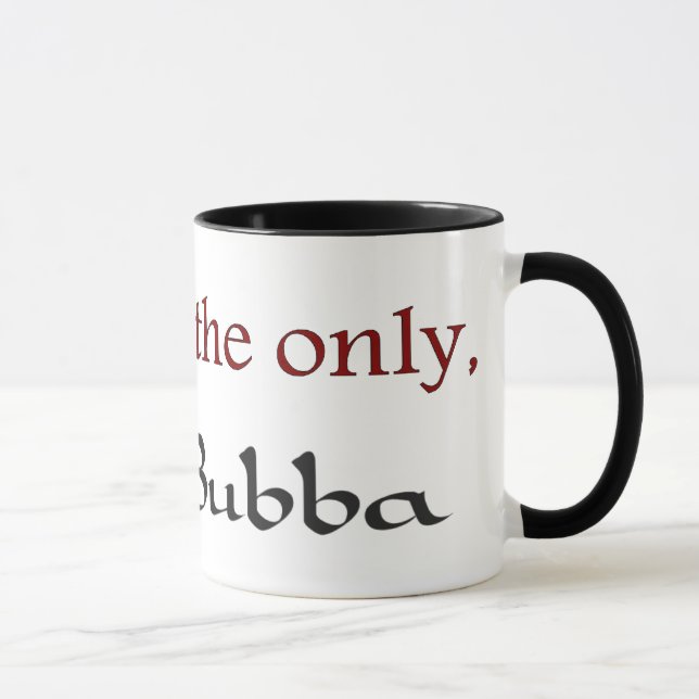 Um e somente caneca de Bubba (Direita)