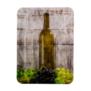 Um eco do ímã de arte digital do vinho