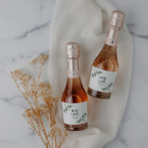 Um elegante casamento botânico eucalipto moderno