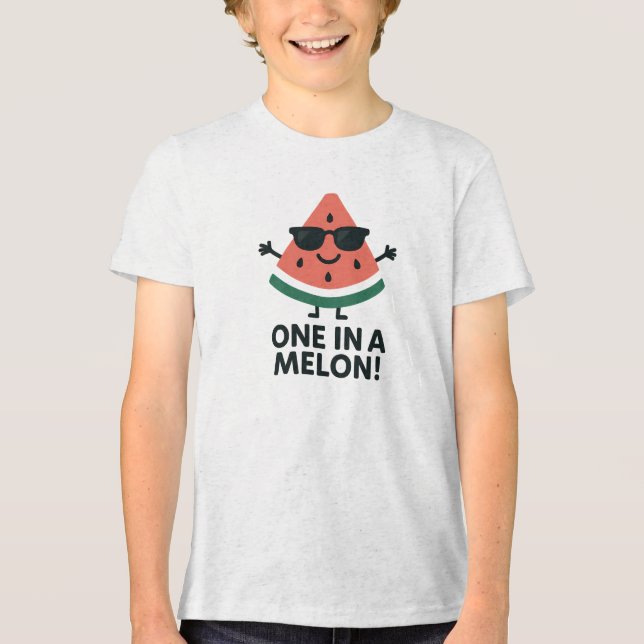 Um em um Design de Melancia Legal (Frente)