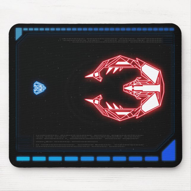 "Um em um" Mousepad (Frente)