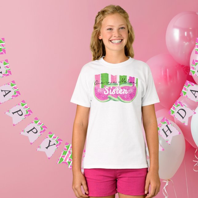 Um em uma Camisa Irmã Melon (One in a Melon Sister Shirt)