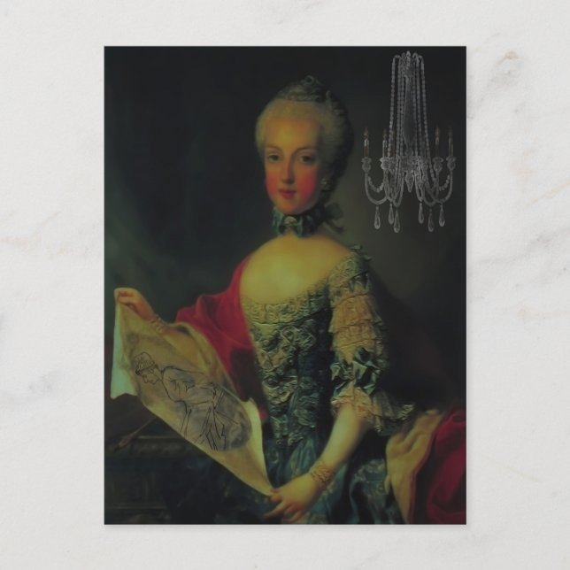 Um Esboço do seu Destino ~ Cartão Postal / Convite (Frente)