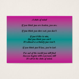 Um Estado de espírito