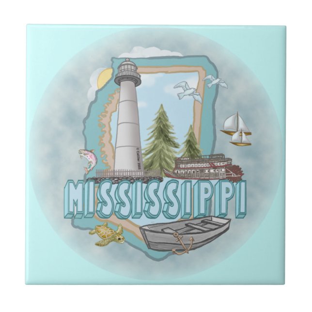 Um Farol do Mississippi (Frente)