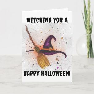 Um Feliz Cartão de Halloween