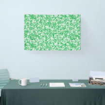 um fundo verde e branco com pequenos pontos branco