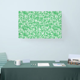 um fundo verde e branco com pequenos pontos branco