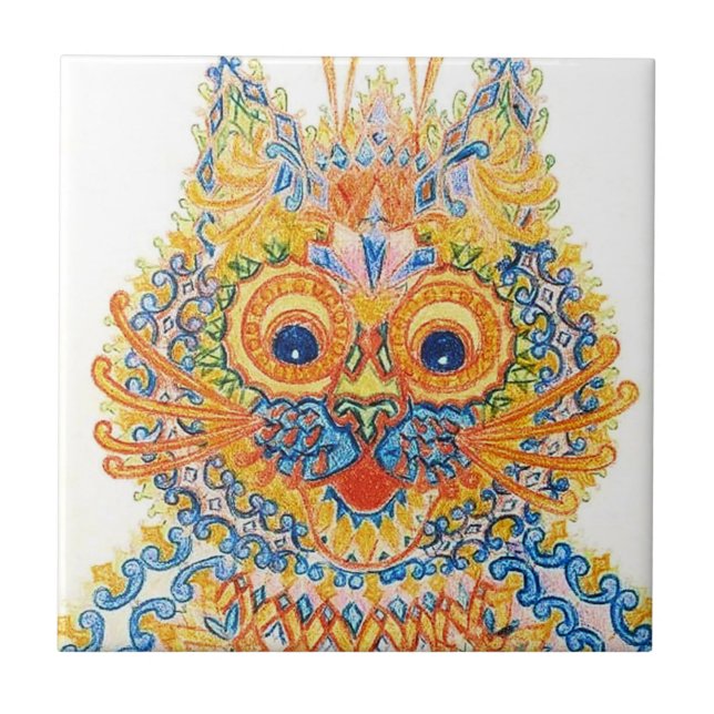 Um Gato De Olhos Amplos, Louis Wain (Frente)