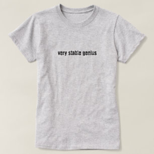 Um gênio muito estável - Camiseta básica para m