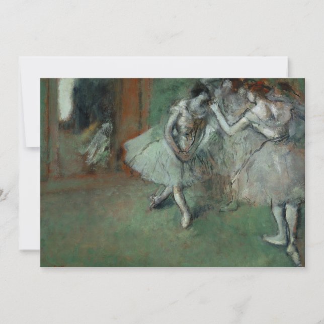 Um Grupo de Dançarinos | Edgar Degas (Frente)