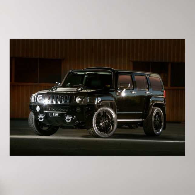 Um Guerreiro Urbano Americano - Poster Hummer (Frente)
