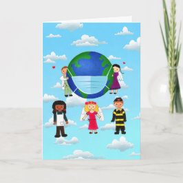 Um Herói Obrigado Cartão de Saudação Dobrado