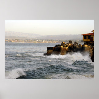 Um Impressão de Fotografia de Linha de Cannery