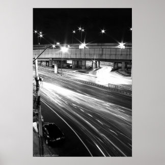 Um impressão de fotos da Noite Estrelada