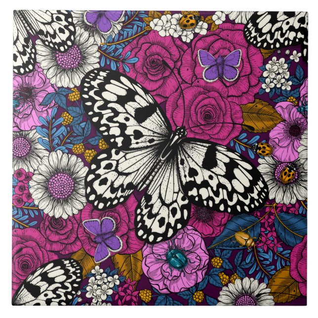 Um jardim II colorido (Frente)