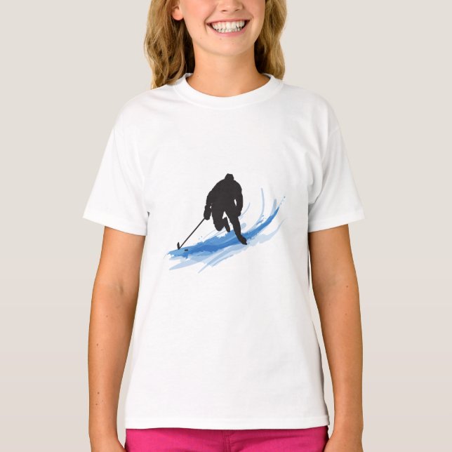 Um jogador de hóquei no gelo (Frente)