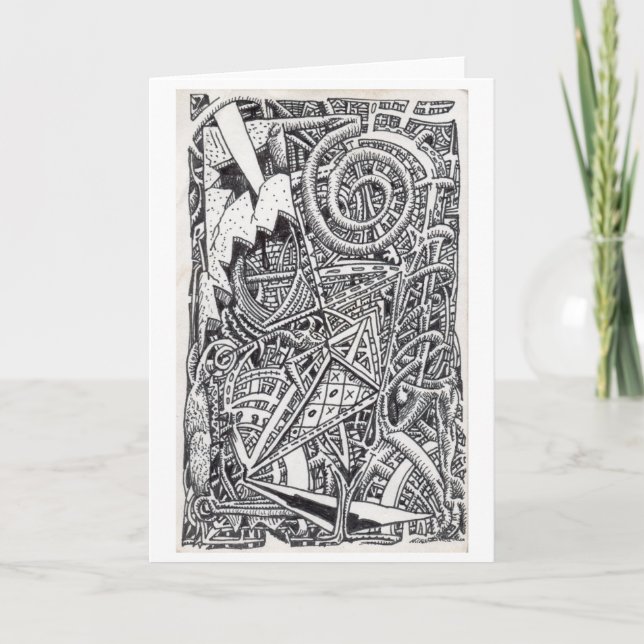 Um Jogo Antigo. Cartão (Frente)