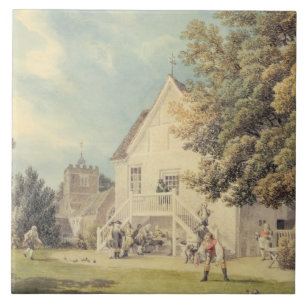 Um jogo das bacias no Bowling Green fora do B