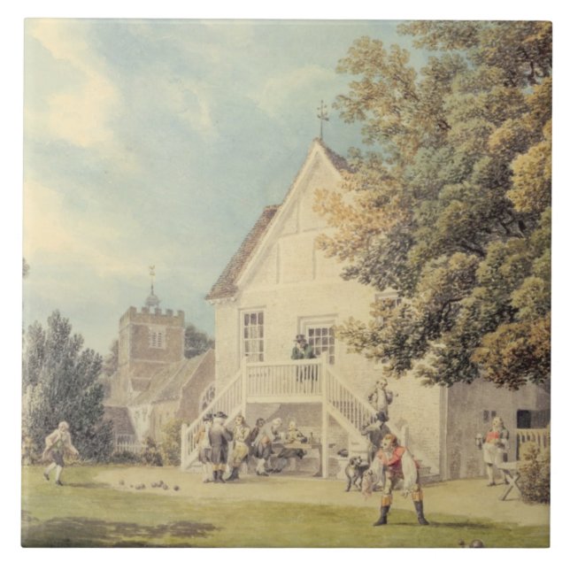 Um jogo das bacias no Bowling Green fora do B (Frente)