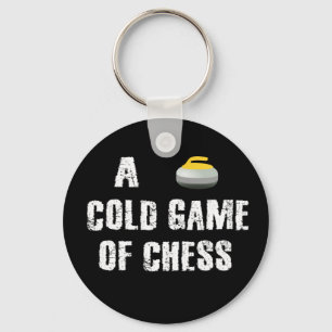 Um jogo frio do chaveiro de ondulação da xadrez