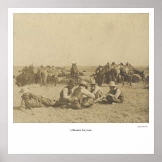 "Um Jogo Mumblety-Peg" Poster