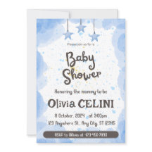 Um Lado de Alegria: Convite para Chá de fraldas de