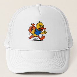 Um Ladrão de Pato no Estilo POP ART Boné de Caminh