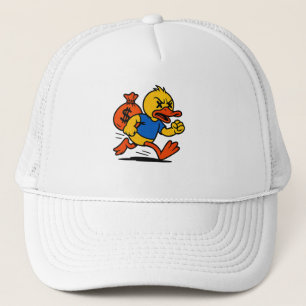 Um Ladrão de Pato no Estilo POP ART Boné de Caminh