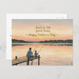 um lago sereno para o cartão postal do Dia de os p