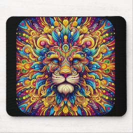 Um Leão Majestoso - Mouse Pad
