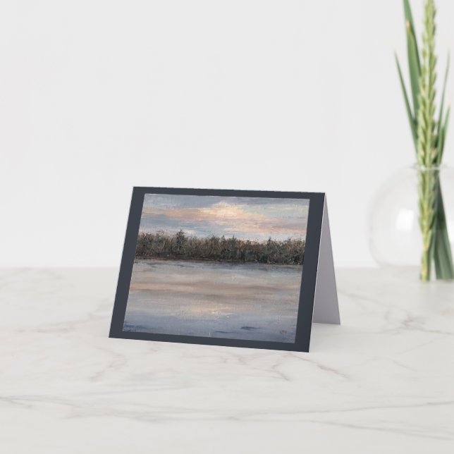 Um Legal Cartão de Noite de Verão (Frente)