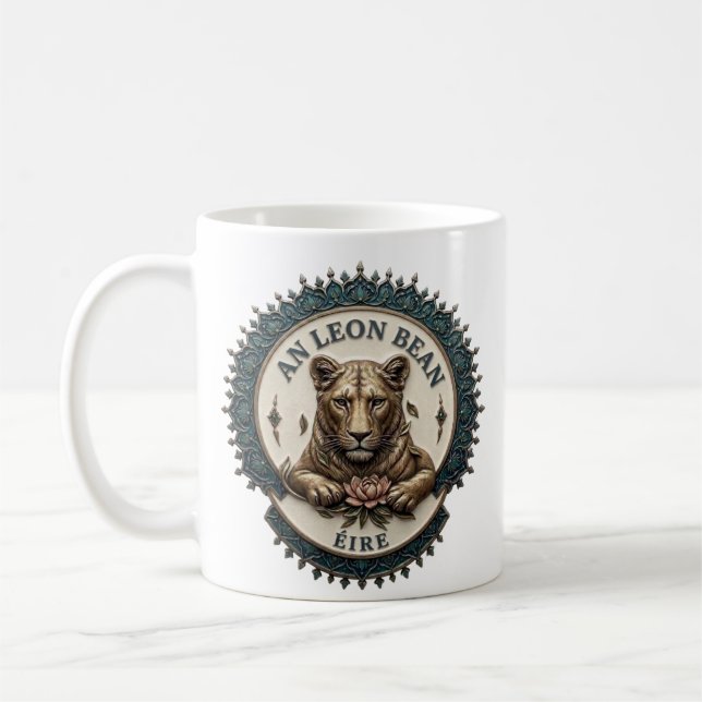 Um Leon Bean. Caneca de Café Irlanda (Esquerda)