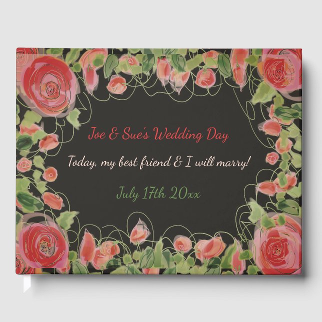 Um Livro De Casamento Vitoriano De Estilos (Frente)