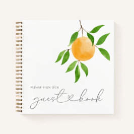 Um Livro De Convidados Do Chá de fraldas Moderno, 