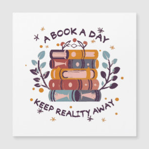 Um livro por dia mantém a realidade longe