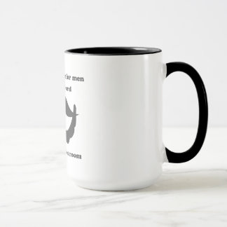 Um lugar para homens sem caneca da barba