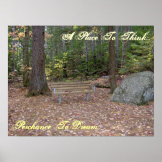 Um Lugar Para Pensar, Percasse Para Sonhar Poster