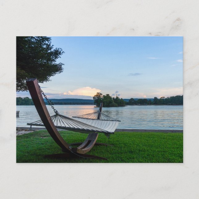 Um Lugar Para Relaxar Cartão Postal em Branco (Frente)