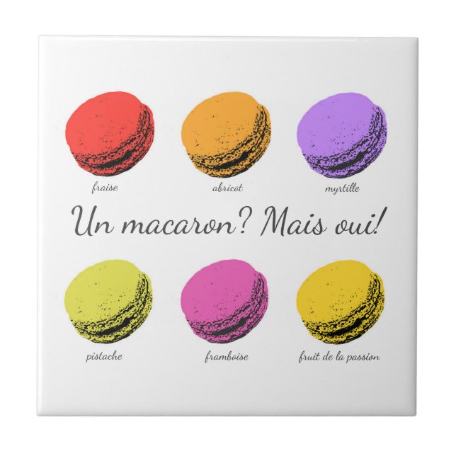 Um macarão? Mais oui! (Frente)