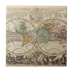 Um mapa novo do mundo inteiro com ventos de