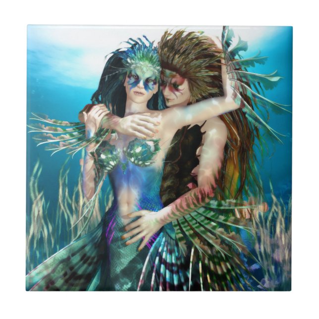 Um mar do azulejo do amor e da beleza (Frente)