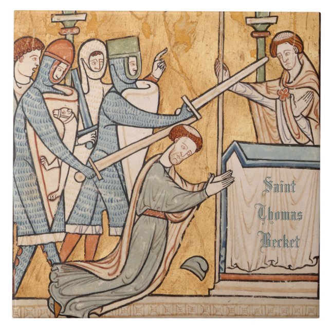 Um Mártico de Ruas. Thomas Becket na Arte (Frente)