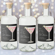 Um Martini Um Pouquinho Mais Velho de Aniversário